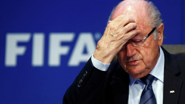 Joseph Blatter, presidente de la FIFA - Sputnik Mundo