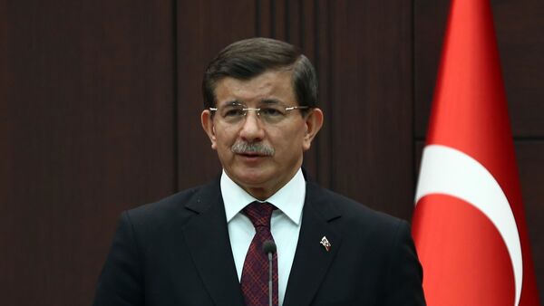 Ahmet Davutoglu, primer ministro de Turquía - Sputnik Mundo