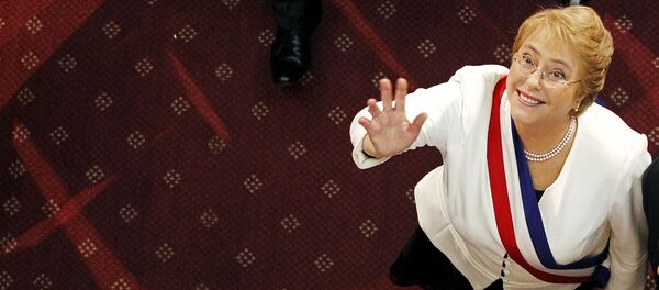 Michelle Bachelet, presidenta de Chile Michelle Bachelet, presidenta de Chile - Sputnik Mundo