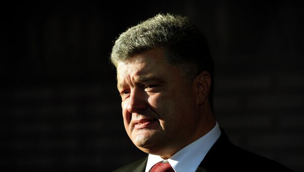 Petró Poroshenko, presidente de Ucrania - Sputnik Mundo