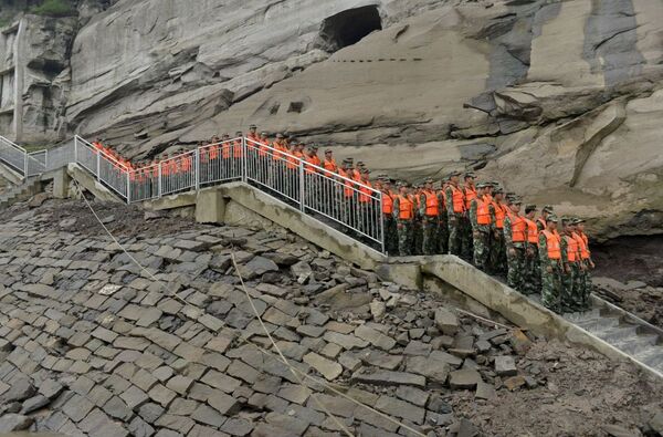 Naufragio del barco Estrella del Oriente en China - Sputnik Mundo