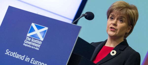 Nicola Sturgeon, ministra principal de Escocia - Sputnik Mundo