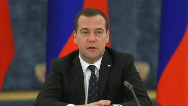 Dmitri Medvédev, primer ministro de Rusia - Sputnik Mundo