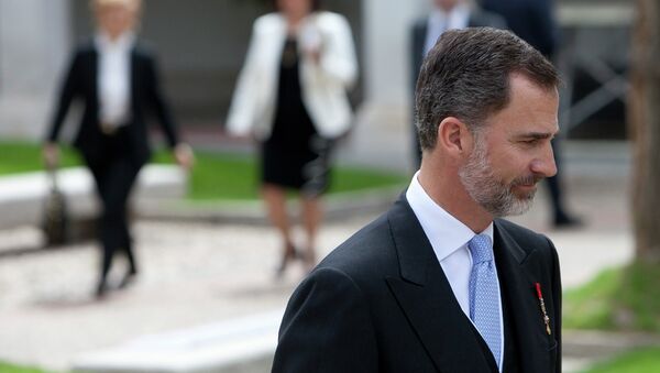 El Rey de España Felipe VI - Sputnik Mundo