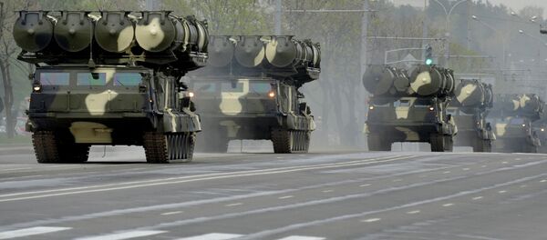 Репетиция парада в Минске в честь 70-летия Победы в Великой Отечественной войне - Sputnik Mundo