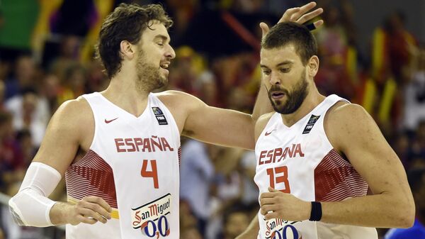 Pau y Marc Gasol (Archivo) - Sputnik Mundo