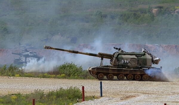 Obús autopropulsado MSTA-S - Sputnik Mundo