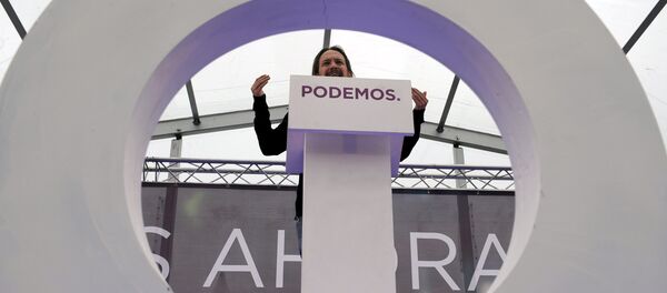 Pablo Iglesias, secretario general de la formación progresista Podemos - Sputnik Mundo
