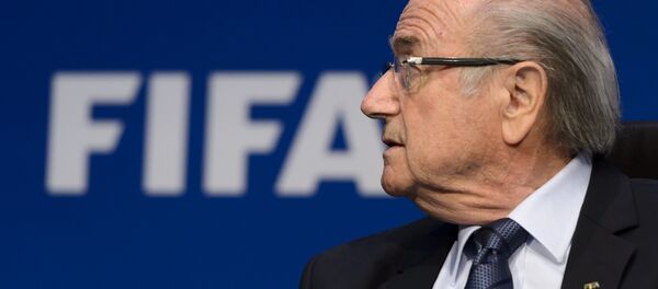 Joseph Blatter, presidente suspendido de la FIFA - Sputnik Mundo