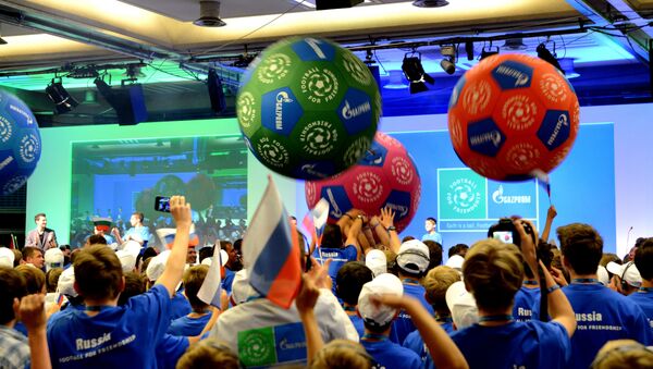 Primer Foro Internacional de Niños Fútbol para la amistad - Sputnik Mundo