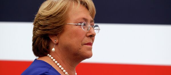Michelle Bachelet, presidenta de Chile - Sputnik Mundo