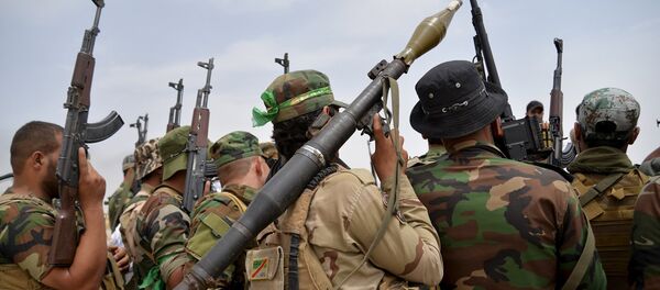 Militares chiíes en Irak (archivo) - Sputnik Mundo