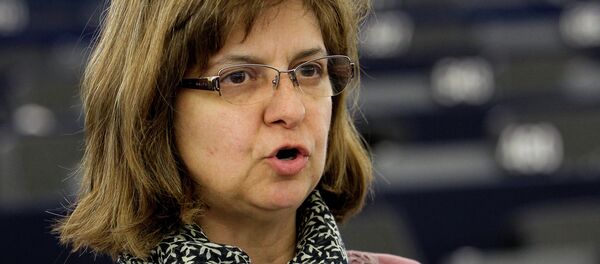 Paloma López, eurodiputada por Izquierda Unida (IU) - Sputnik Mundo