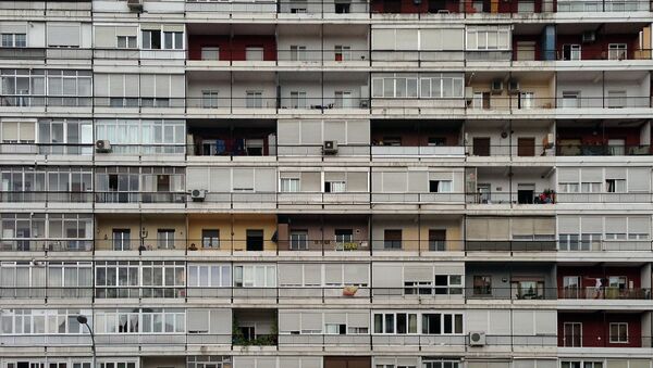 Complejo residencial del Parque Calero en Madrid - Sputnik Mundo