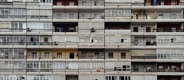 Complejo residencial del Parque Calero en Madrid - Sputnik Mundo