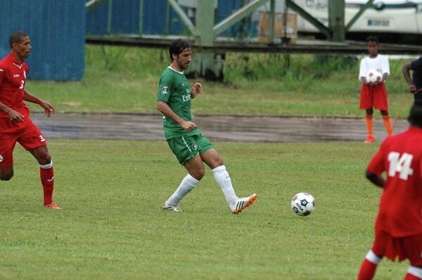 Futbolistas del equipo nacional de Cuba y de New York Cosmos - Sputnik Mundo