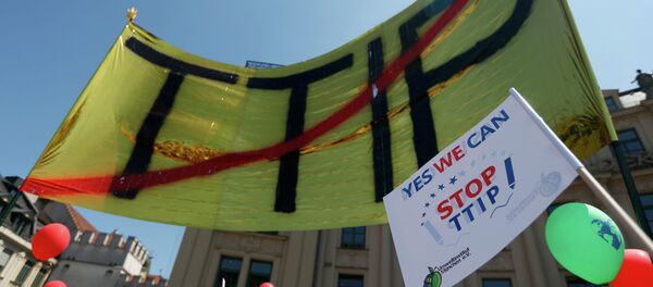 Manifestación contra TTIP - Sputnik Mundo