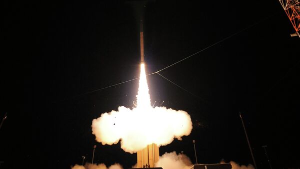 Lanzamiento de prueba de un misil THAAD (Archivo) - Sputnik Mundo