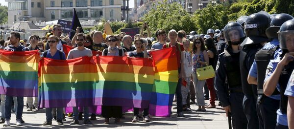 Marcha gay en Kiev - Sputnik Mundo