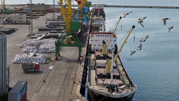 Puerto de Aktau de Kazajistán - Sputnik Mundo
