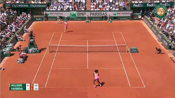 Serena Williams vs. Lucie Safarova | Torneo de Roland Garros 2015 - Sputnik Mundo