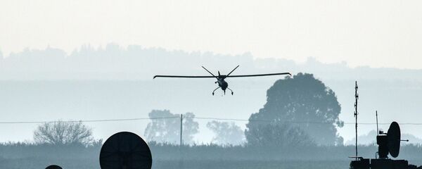 Un dron israelí (archivo) Un dron israelí (archivo) - Sputnik Mundo