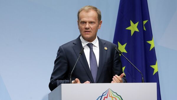 Donald Tusk, presidente del Consejo Europeo - Sputnik Mundo