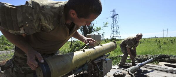 Miembros de las Fuerzas Armadas de Ucrania (archivo) Miembros de las Fuerzas Armadas de Ucrania (archivo) - Sputnik Mundo