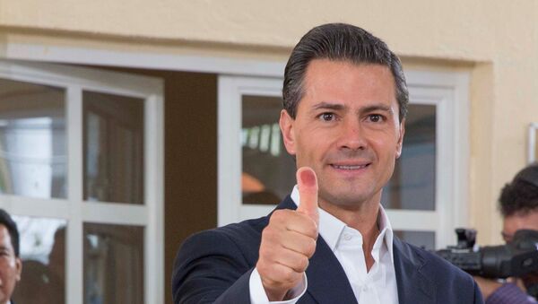 Enrique Peña Nieto, presidente de México - Sputnik Mundo