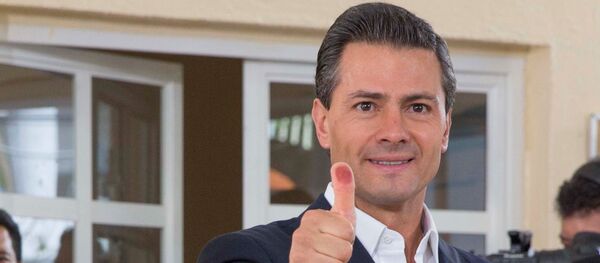 Enrique Peña Nieto, presidente de México - Sputnik Mundo