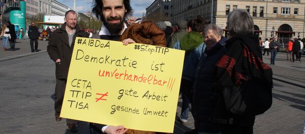 Manifestación contra TTIP - Sputnik Mundo