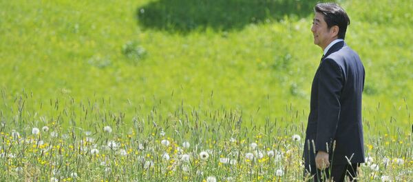Shinzo Abe, primer ministro de Japón - Sputnik Mundo
