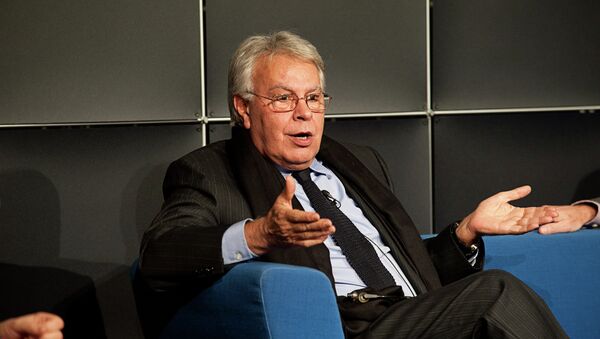 Felipe González, expresidente del Gobierno español - Sputnik Mundo