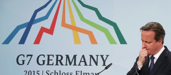 David Cameron, primer ministro de Reino Unido - Sputnik Mundo