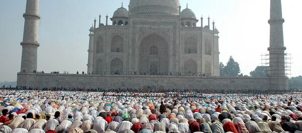 Ell Taj Majal, en Agra (la India) Ell Taj Majal, en Agra (la India) - Sputnik Mundo