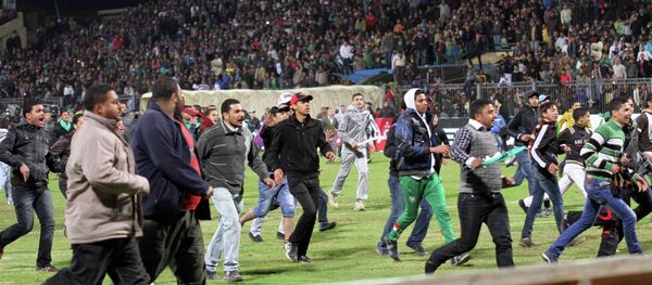 Disturbios en el estadio de Port Said, el 1 de febrero de 2012 - Sputnik Mundo