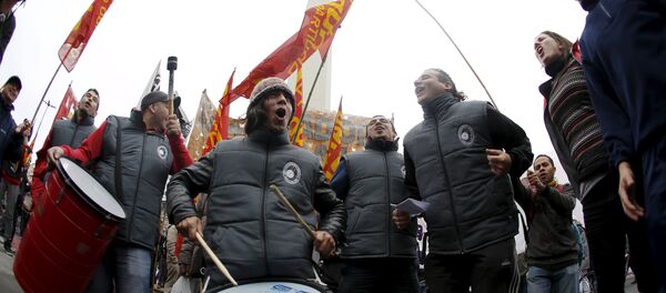 Protestas en Buenos Aires (archivo) - Sputnik Mundo