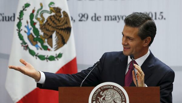 Enrique Peña Nieto, presidente de México - Sputnik Mundo