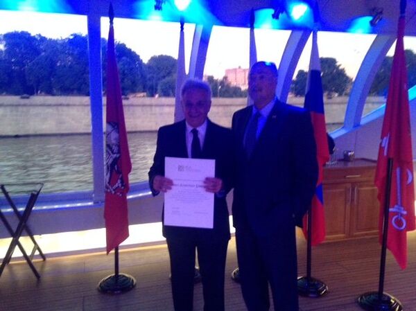 Arquitecto mexicano recibe en Moscú premio Sir Geoffrey Jellicoe Award 2015 - Sputnik Mundo