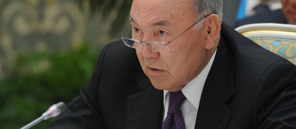 Nursultán Nazarbáev, presidente de Kazajistán - Sputnik Mundo