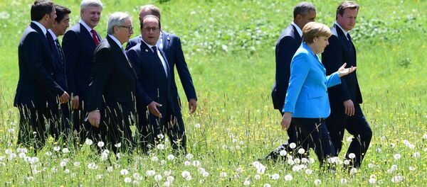Líderes de los países participantes de G7 - Sputnik Mundo
