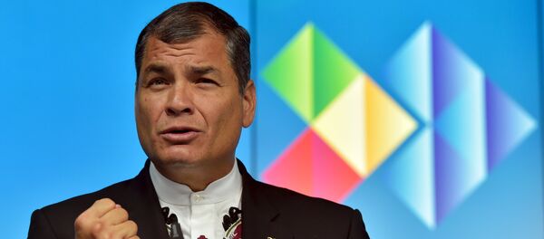 Rafael Correa, expresidente de Ecuador (archivo) Rafael Correa, expresidente de Ecuador (archivo) - Sputnik Mundo