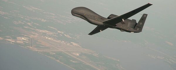 Avión no tripulado de EEUU RQ-4 Global Hawk - Sputnik Mundo