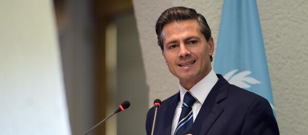 Enrique Peña, presidente de México - Sputnik Mundo
