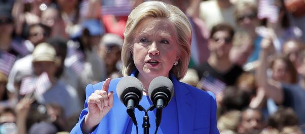 Hillary Clinton, candidata demócrata a la presidencia de EEUU - Sputnik Mundo