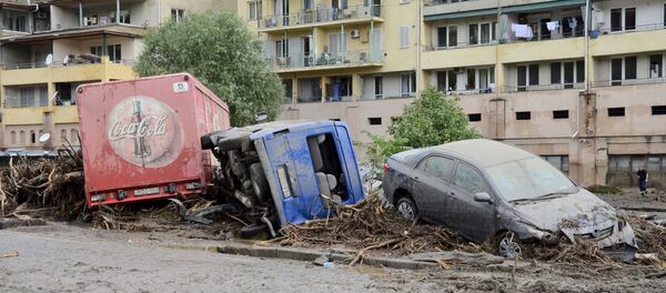 Inundación en Tiflis - Sputnik Mundo