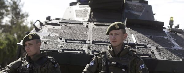 Soldados del Ejército de Finlandia (archivo) - Sputnik Mundo