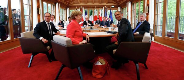 Líderes de los países participantes de G7 - Sputnik Mundo