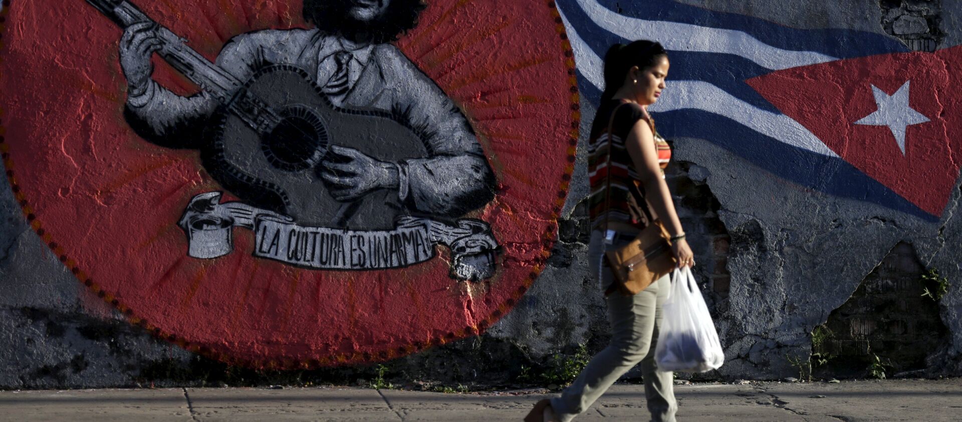 Grafiti en Cuba (archivo) - Sputnik Mundo, 1920, 08.02.2021