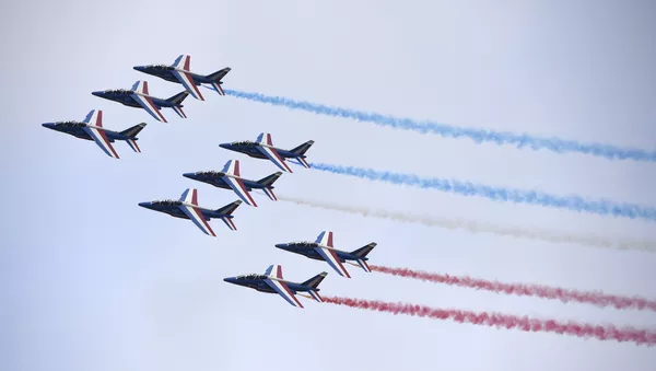 La inauguración del 51º Salón Internacional de la Aeronáutica y del Espacio de Le Bourget - Sputnik Mundo
